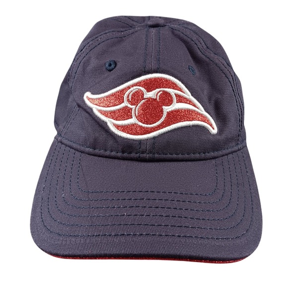 Disney Cruise Line Navy Blue Mickey Mouse Baseball Cap Adult Unisex - Picture 1 of 7